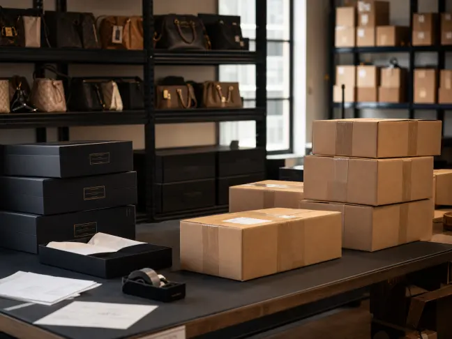 Shipping preparation for wholesale orders